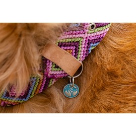 Tulum HM | Mexican Handmade Collars for Small, Medium and Large Dogs. Washable and High Performance Durability to Daily Use. (S)