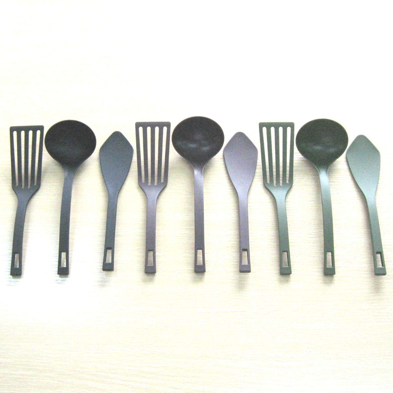Nagao SIMPLY Kitchen Tool Set, Turner, Ladle, Spatula, Green, Made