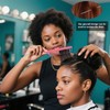Haarbürste mit Haarsprühflasche, Haarstylingkämme, Entwirrungsbürste für natürliche, Afro-Britische Typ 3a-4c,