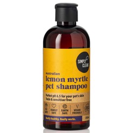 Simply Clean Pet Shampoo - Lemon Myrtle, 250ml