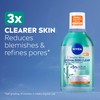 NIVEA Derma Skin Clear Serum-Infused Micellar Water (400ml), Face Cleanser