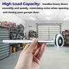 10 Pack 9" Stem Steel Commercial Grade Garage Door Rollers