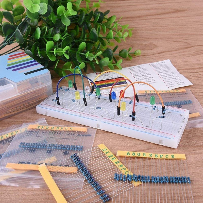 ARCELI 600 pieces 30 types of resistor, each 20 1/4