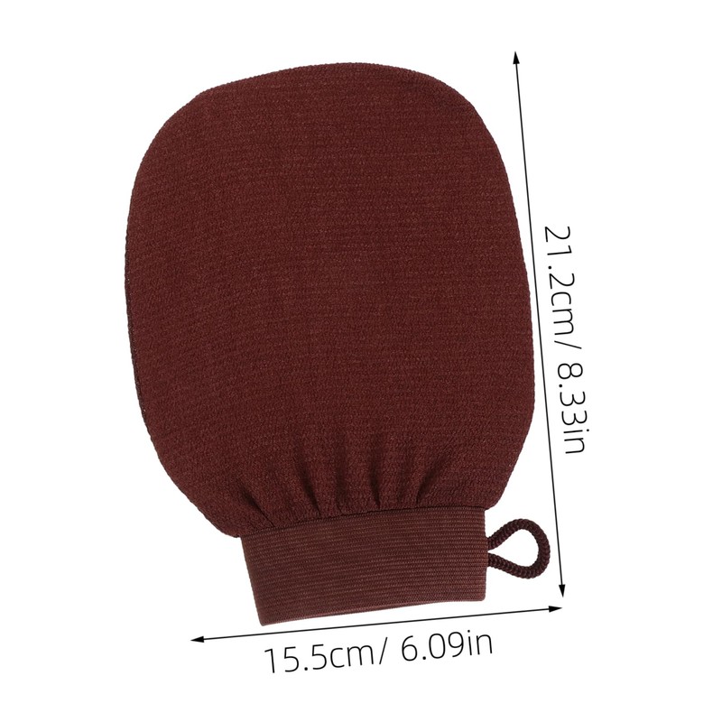 VICASKY 2Pcs Exfoliating Gloves for Shower Bath Gentle Dead Skin