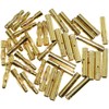 LINSYRC 20 Pairs Gold-Plated 4MM 4.0MM Banana Plug Bullet Male