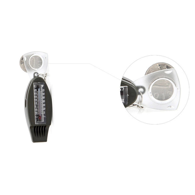 Hiking with Compass | Multifunctional Loud Safety with Compass and
