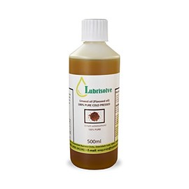 Lubrisolve Online Linseed Oil - 100% pure, cold pressed Linseed Oil - 500ml