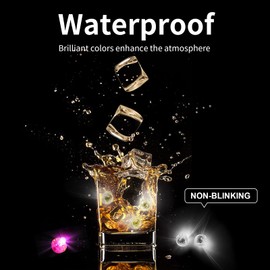 Aogist Aogist 200pcs Red Balloon Light,Long Standby Time Waterproof Mini Ball Light,Round LED Flash Lamp for Paper Lantern Balloon Party,Wedding,Birthday,Festival,New Year and Christmas Decorative