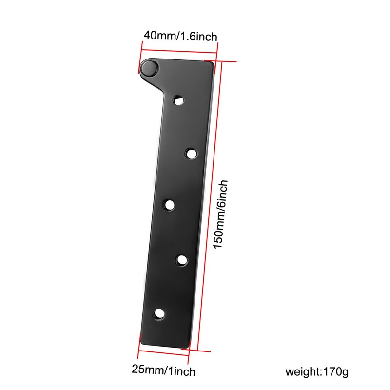 Pcs 360 Degree rotatable Door Pivot Hinges inch Cabinet Door