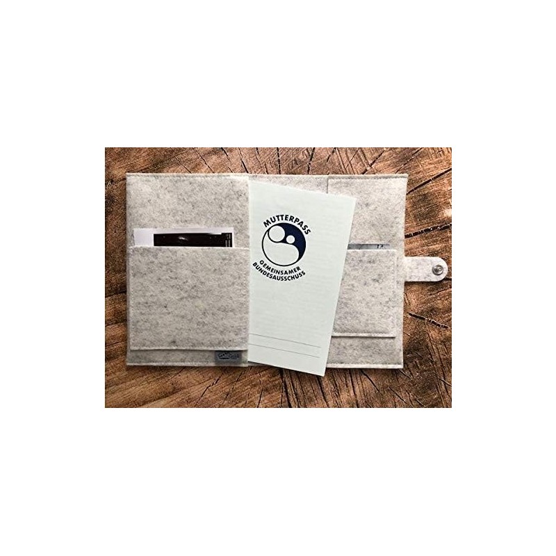 Goldi-Design Mutterlog Protective Cover for Maternity Log with Extra Compartments