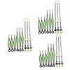 Mipcase 30 Sets Glow The Dark Clock Hands Kit of