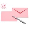 American Greetings Bulk Blank Cards with Envelopes, Pink Heart Stationery