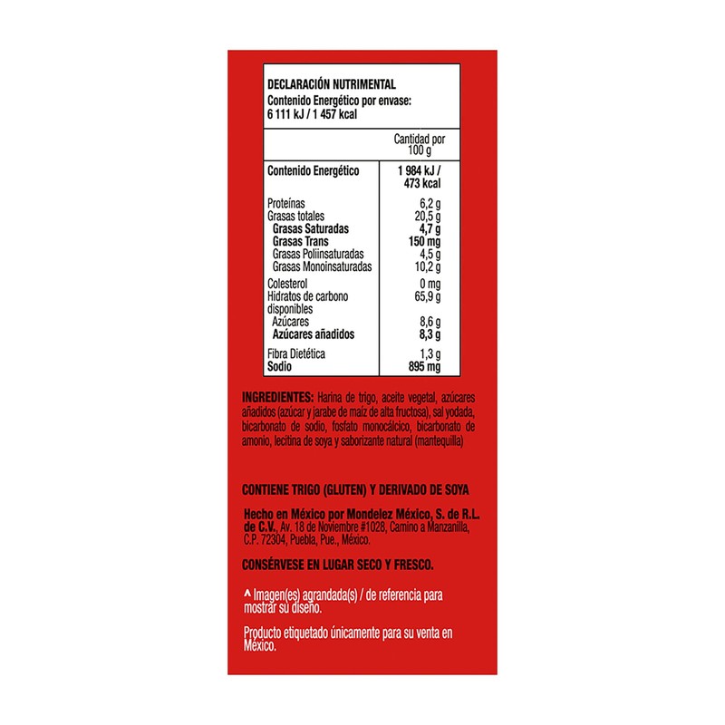 Ritz Galleta 8 mini rollos de 38.5 gramos cada uno