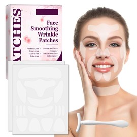 Pack of 384 Wrinkle Plasters, Anti-Wrinkle Plasters, Reusable Face Wrinkle Plasters, Reduce Fine Lines, Suitable for Neck, Forehead, Eyes and Lips