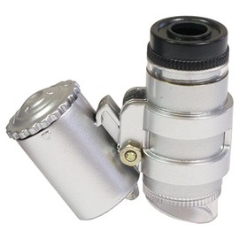 HTS 211C0 2 LED 45x Mini Illuminated Microscope