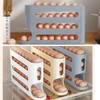 Ruayia Egg Storage for 30 Eggs, 4 Tier Egg Holder,