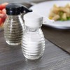Moisture Proof Beehive Salt And Pepper Shakers | Black And
