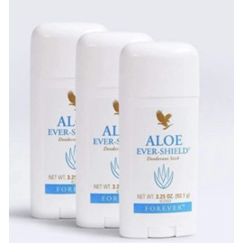 4 ~ Forever Living ALOE Ever-Shield ALOE en barra ~ sin aluminio ~ Exp. 2028