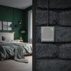Miratic Doorbell Push Outdoor Durable and Weatherproof Wall Mounted Robust