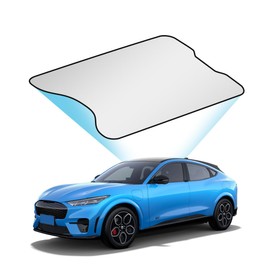 Glass Roof Sunshade Compatible with Ford Mustang Mach-E Accessories 2025 2024 2023 2022 2021, Heat Insulation Sunroof Sun Shade Blocks 99% UV