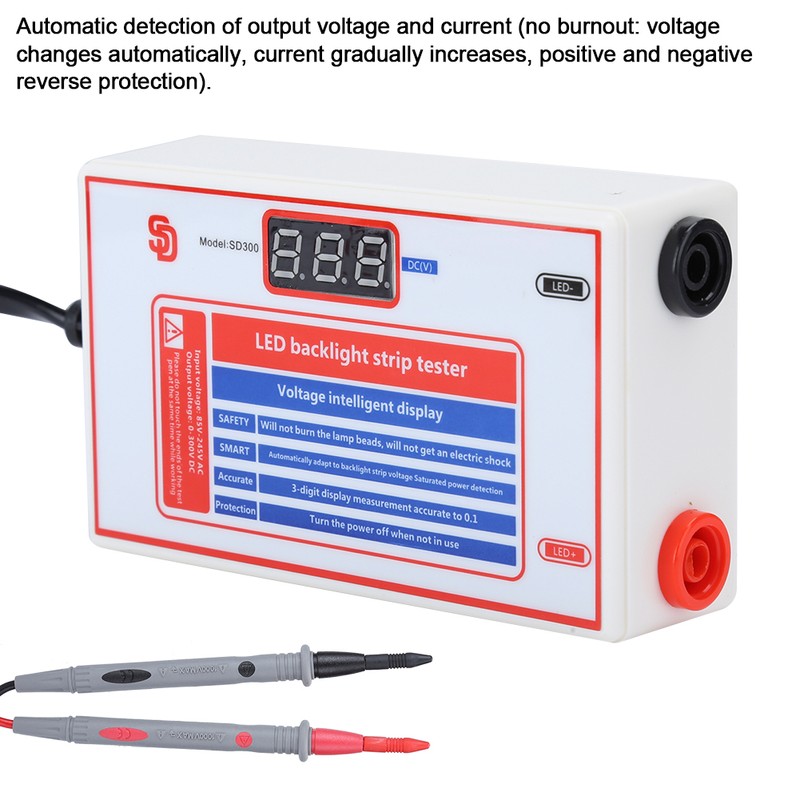 SD300 High Brightness LED Light Bar Tester Free Split Screen
