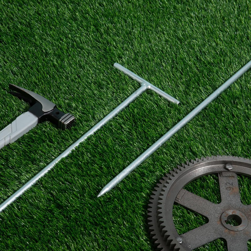 Zonon 2 Pack T-Handle Ground Rod Galvanized 3' L x