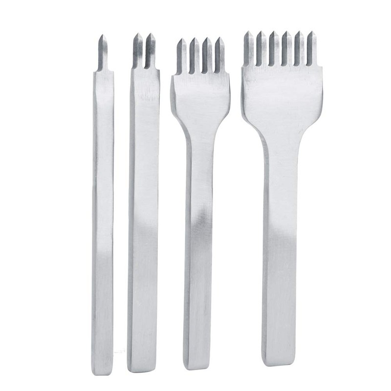 4 pieces 1 + 2 + 4 + 6 prong