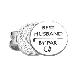 Fathers Day Golf Gifts for Men Father Day from Wife Husband Gifts from Wife Golf Ball Marker for Men Birthday Gifts for Husband from Wife Christmas Gifts for Men Husband Valentines Day Gifts for Him