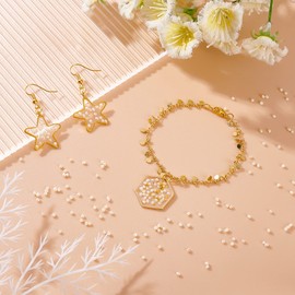 NBEADS 155 Pcs Mini Natural Cultured Freshwater Pearl Beads, 1.5~3 mm Small Oval Rice Shape Seashell Color