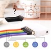Duronic CAT8 GN 3 m Ethernet-Kabel | 40 Gbps Netzwerkabel