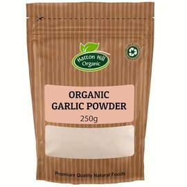 Organic Garlic Powder 250g by Hatton Hill | Rich and Robust Flavour, Perfect for Cooking and Seasoning