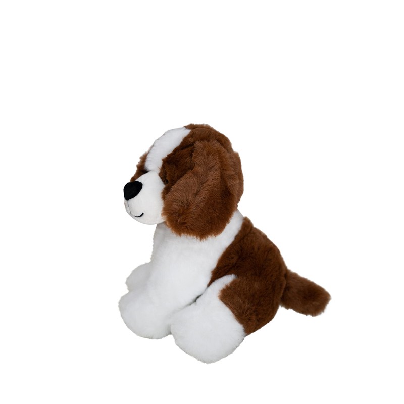 HEITMANN DECO Pet Plush Cavalier King Charles Spaniel White Brown