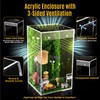 Feekoon Large Jumping Spider Enclosure Kit, Acrylic Insect Terrarium