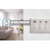 Visual Light Switch Sticker Labels - Living Room & Kitchen