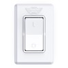 Leisure LED Modern Single SPST On-Off Switch with Bezel, 12-Volt,