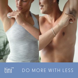 Tini Naturals Mini Travel Size Deodorant, Unisex Aluminum Free Deodorant with Coconut Oil & Shea Butter, 0.4oz each (12 Pack), Fresh Linen Scent