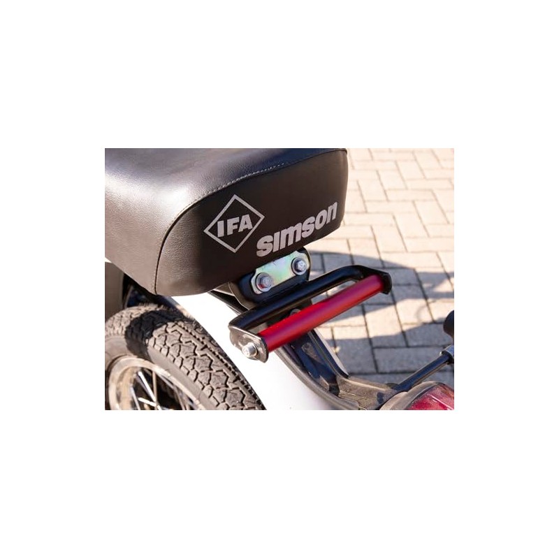 Red Anodised Luggage Rack Handle for Simson S50,51,53, S70