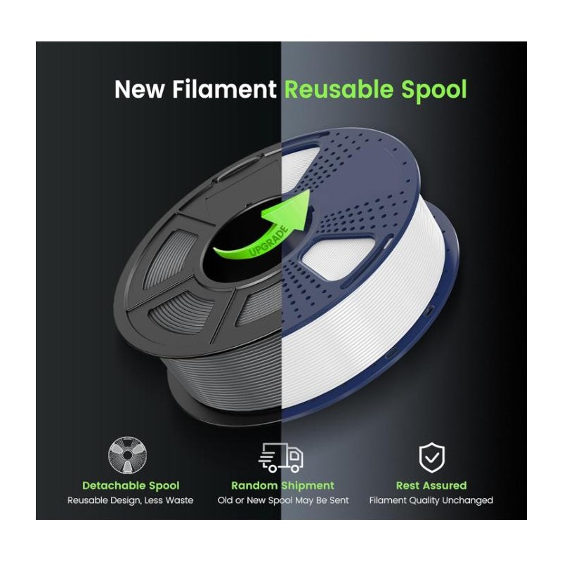 PLA/ PLA+/PLA META 1KG Standard Filament Neatly Wound 1.75mm ±0.02mm