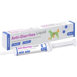 Oral Anti-Diarrhea Liquid for Dogs & Cats - with Pectin and Kaolin - Helps Reduce Diarrhea & Loose Stool, Balances Gut pH - 30 cc