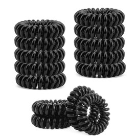 Clear Hair Elastics for Women Spiral Hair Ties for Women Elastique Cheveux Elastic Bands