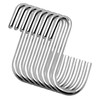 YourGift 10 Pack 4 Inch Heavy Duty S Hooks S