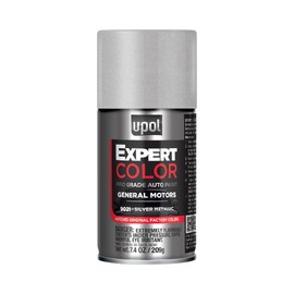 U-POL Expert Color, For General Motors 9021, Automotive Spray Paint, Professional Grade, Easy-To-Use, Silver Metallic