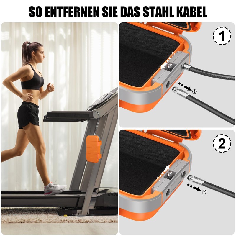 Lock Safe Waterproof, 4 Digit Combination Code, Portable Security Box