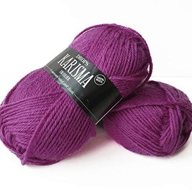 Karisma - Mulitple colours Garnstudio DROPS Knitting DK 100% Wool (13 Cerise)