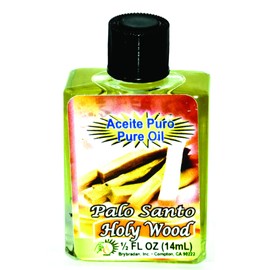 3 PIECES BRYBRADAN HOLY WOOD PURE OIL PALO SANTO ACEITE PURO ½ FL.OZ. (14.7 ML)