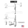 Lagmaster Pole Replacement Head (welded) Electrical HVAC Ceilings