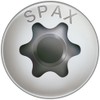 SPAX Screw Head Lentils T-STAR Plus, Stainless A2, Fully Threaded,