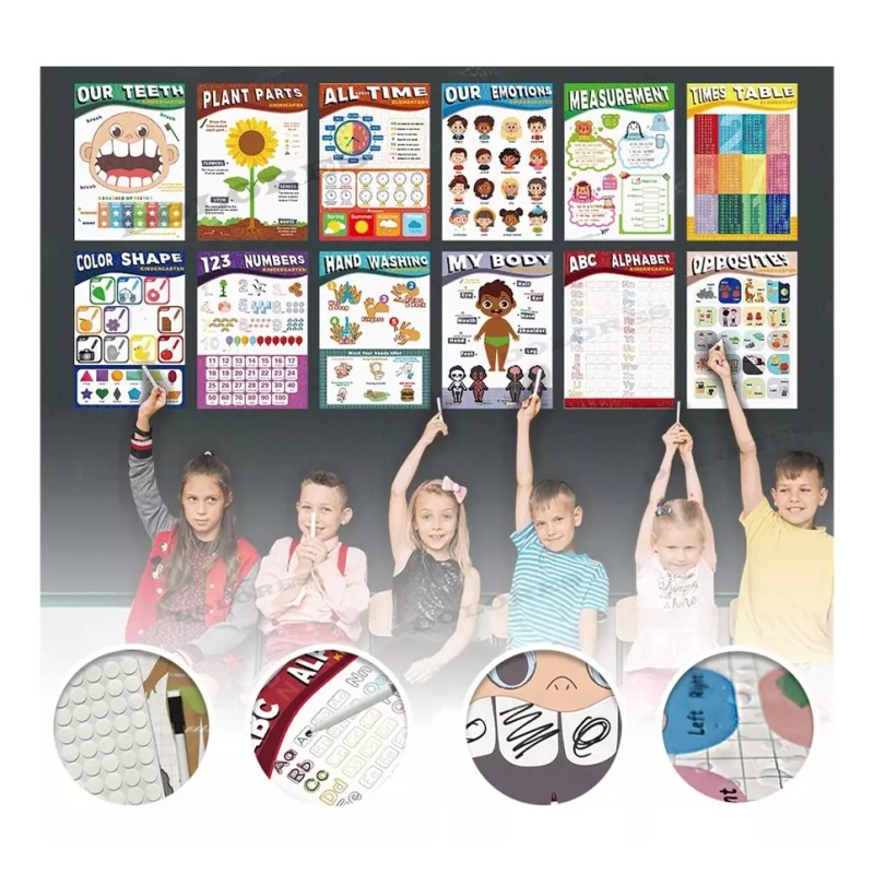 Dolores Set Juguetes Educativos Niños Dibujo Aprendizaje Montessori