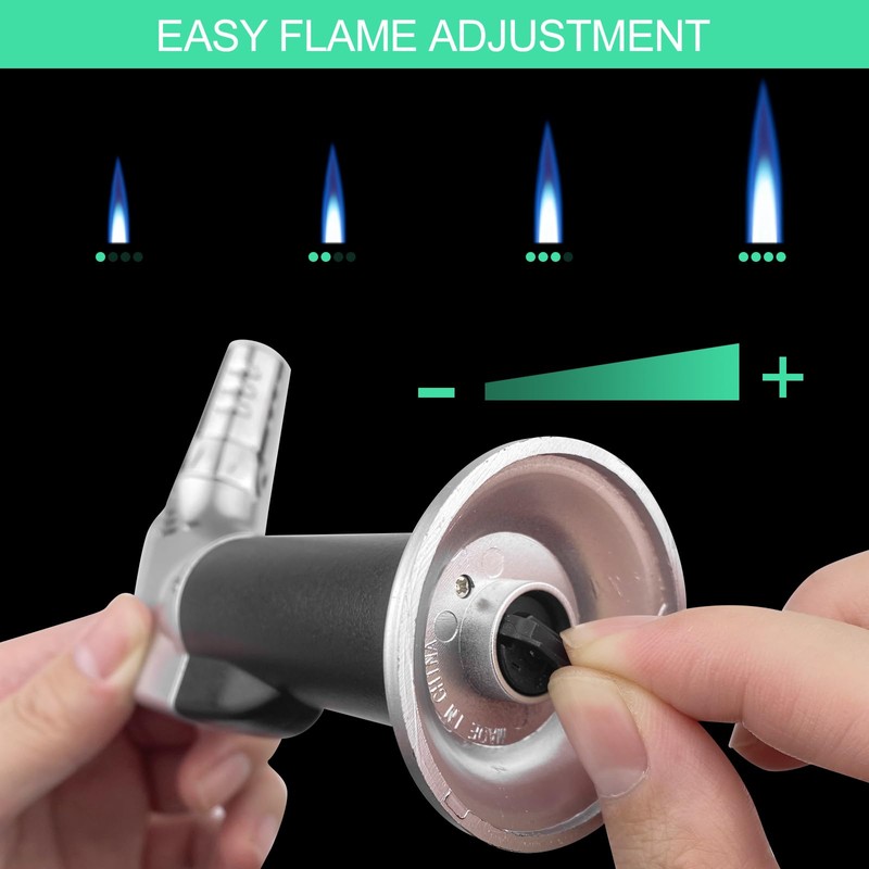 Dyaucwpo Flame Burner, Kitchen Burner, Crème Brulée Burner, Bunsen Burner