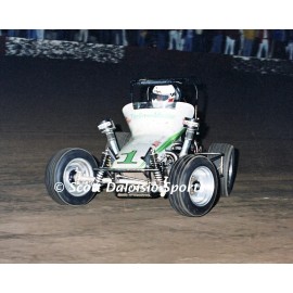1980S Jon Rahe 8 X 10 Ascot Midget Racing Photo
